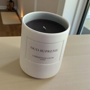 *Authentic* Christian Dior Oud Supreme Bougie Scented Candle